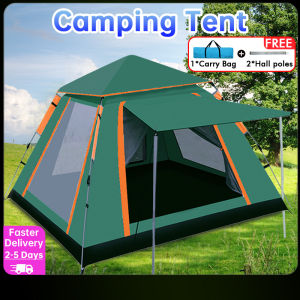 Waterproof Automatic 4-5/6-7/8-10 Person Tent Outdoor Waterproof Camping Two Doors Double Layer Tent for Camping Waterproof 4 to 5 Person Tent Outdoor Waterproof Camping Instant Sunscreen Waterproof Tent For Camping Waterproof Outdoor Camping Tent