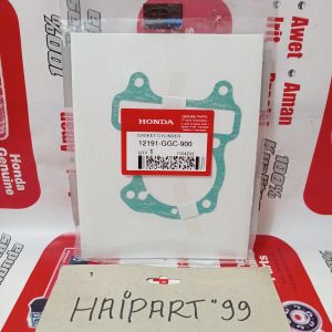 Paking blok seher paking kertas paking gasket paking bawah gasket cylinder beat fi spacy fi vario 110 esp new scoopy esp K16 original honda 12191GGC900