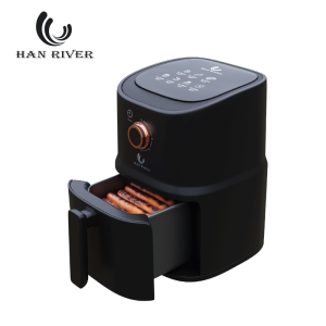 HAN RIVER Air fryer mini low watt murah 500W kapasitas 3.5L（Garansi 365 hari/bisa COD）/Mesin Penggorengan Tanpa Minyak Anti Lengket