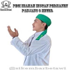 PECI IMAMAH PERMANEN PANJANG 3 METER SORBAN IMAMAH ANAK LAKI LAKI PECI IMAMAH PRIA DEWASA DAN ANAK PECI IMAMAH PERMANEN SIAP PAKAI COD