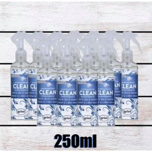 Grist Clean 250ml & 1liter White Tea & Ginger Room & Linen Spray Long-Lasting Freshness Hotel Scent