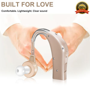 Battery Hearing Aid Behind The Ear Amplifier Mini Portable Amplifier For Elderly patients With Hearing Loss
