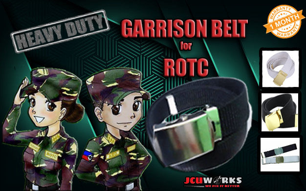 [Garrison] [Belt] for [ROTC] [Special Sizes] | Lazada Philippines