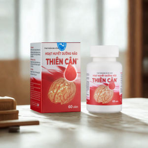 Hoạt huyết dưỡng não Thiên Cân - hỗ trợ giảm đau đầu - cải thiện trí nhớ - hỗ trợ ngủ ngon - 2 Hộp