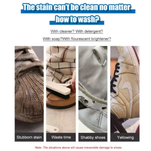 Shoe Cleaner Shoe Shine Natural Brightening White Shoe Cleaner Suitable for Daily Cleaning