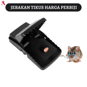 Perangkap Tikus Jepretan | Jebakan Tikus Otomatis Anti Tikus Besi Kuat | Trap Tikus Aman & Efektif