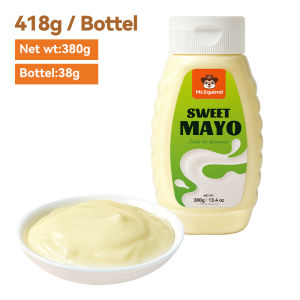 Mr.Squirrel Egg Yolk Salad Dressing Mayonnaise Healthy Food 1kg/380g