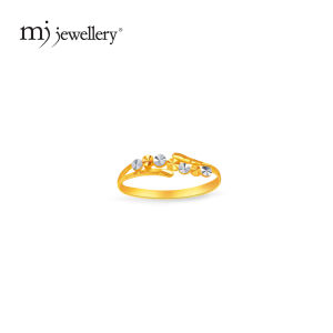 MJ Jewellery 375/9K Gold Minimalist Ring C51