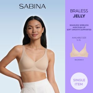 Sabina Natural Fit Wireless Bra | No Push-Up | Jelly Innovation SBU24040 - Sand