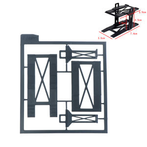 💥【Special price】💥UWO โครงรถสองชั้นจอดรถโมเดลสำหรับ1 64รถของเล่น3D พิมพ์ลายรถยนต์โรงรถชิ้นส่วนประกอบตกแต่งฉาก