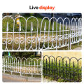 Decorative Garden Fence Insert 6 Pack Rustproof Plastic Garden Picket Fence Edging Lawn Flowerbeds Plant Borders Decorative for Yard Landscape Patio. 