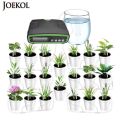Double Pump Automatic Watering Device With Mini Drip Irrigation Kit,Watering System Timer For Garden,Potted Plant Indoor Use. 
