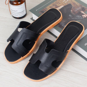 [Free Shipping] New womens summer macaron cross-strap flip-flops fashionable flat beach sandals for women