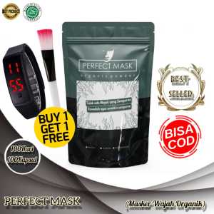 SPIRULINA ORIGINAL PERFECT MASK UNTUK MUKA KUSAM JERAWAT DAN KOMEDO