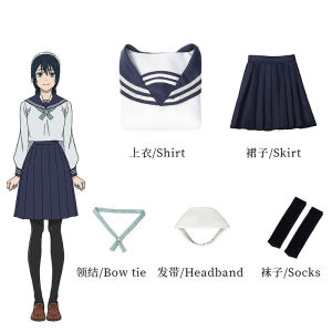Anime Jujutsu Kaisen Riko Amanai Cosplay Costume JK Sailor Skirt School Uniform Halloween Party Women Dresses Suit