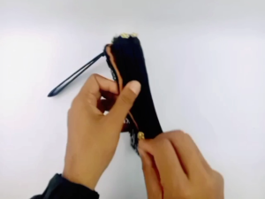 Dompet Organizer Pulkadot Empat Ruang Resleting Terlaris