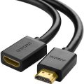 Cáp HDMI nối dài 1M hỗ trợ 4K 2K chính hãng Ugreen 10141. 