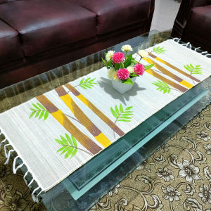 Fashoma PROMO Taplak Meja Tamu Placemat Lukis 35cmx95cm