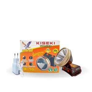 ORI!!! Kiseki Senter Kepala Ck-5G 35Watt Waterproof Led Headlamp Titanium