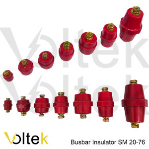 Panel Box Busbar Insulator with bolt/screw SM20SM25SM30SM35 SM40SM51SM76 Red Insulation