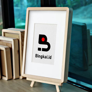 Bingkai Kayu Bentuk Ouval / Bingkai Kayu Minimalis / Bingkai Foto / Pigura Foto / Frame Foto