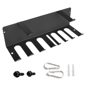 Solid Coated Steel Fitness Frame Wall Mounted Unit for Resistance Bands Training Rollers