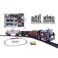 Children's toy train educational electric retro assembly with track simulation classical train set boy and girl toys. 