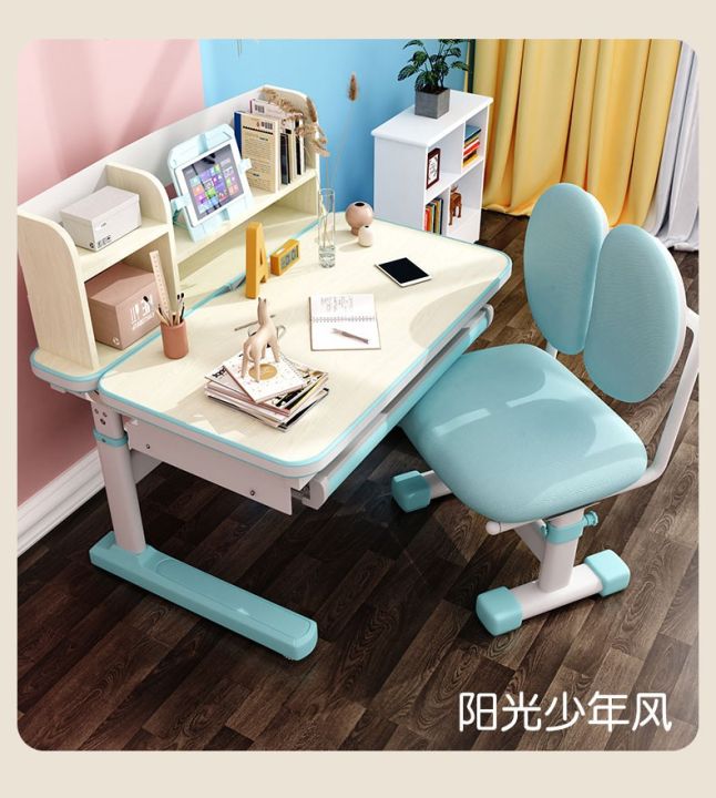 LZD Local Ready Stock Ergonomic Study Table and Study Chair For