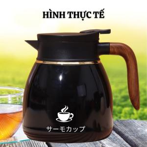 Bình ủ trà giữ nhiệt 24h Inox 316 hàng Nội địa trung cao cấp xuất khẩu dung tích 1100ml