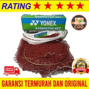 BEST SELLER!!Net Yonex Import - Jaring Bulu Tangkis Yonex impor - Bagus - Badminton - Net Lapangan