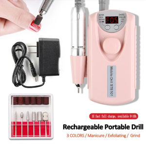 30000 RPM Portable Electric Nail Drill Machine Manicure Pedicure Tool Set Nail Polisher Remove Gel Nail Polish