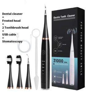 Perawatan Alat Pembersih Karang Plak Sikat Gigi TEETH CLEANER Electric Smart Ultrasonic Scaling Cas
