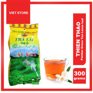 Viet Store Thien Thao Jasmine Tea Loose Leaf Tea Vietnamese Tea Delicious Tea Healthy Lifestyle 280g Product of Vietnam