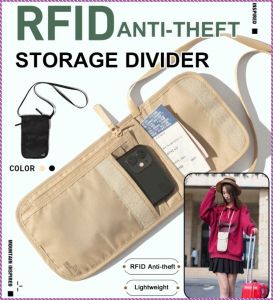 Ticket Bag Thin and Light Prevention Organizing Bag Protecting Personal Privacy Storable Light