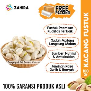 Kacang Pistachio Fustuk 100 Gr Khas Arab Kaya Akan Manfaat Almond Mede Untuk Oleh-oleh Haji & Umroh