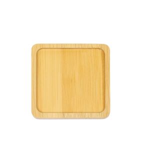 GUHEHARD 5pcs Heat-resistant Bamboo Coasters Natural Creative Tea Cup Mats Kitchen Accessories Durable Anti Scalding Pad Dining Tables