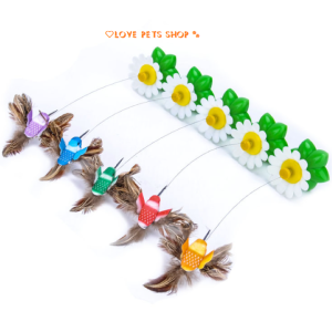 Đồ chơi cho Mèo đuổi bắt chim bướm xoay vòng tự động (mẫu mới) - Love Pets Shop