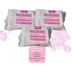 BMRS Niacinamide with Glutathione 10x Whitening and Moisturising Soap