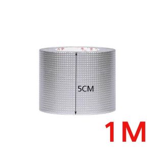 Waterproof Tape 30CM*5M Meters Super Fix Repair Wall Crack Waterproof Tape Roof Leak-proof High Temperature Resistance Pipes Walls Leak Sticker