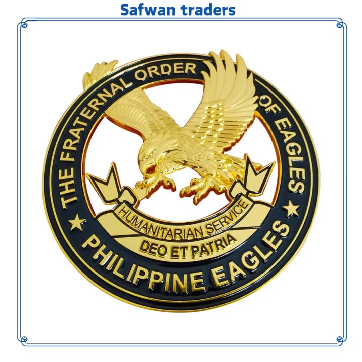 Safwan traders 4 inches Big Size the Fraternal Order of Eagles Emblem ...