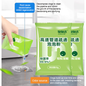 BUY 2 FREE 2【Powerful stain removal】Powerful Pipe Foam Cleaner/Toilet Pipe Unclogger/Pipe Cleaning Agent/Pipe Cleaning Bubble Powder