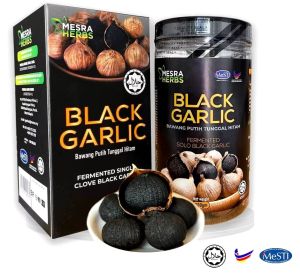 Mesra Herbs Black Garlic Fermented Solo Black Garlic and Products