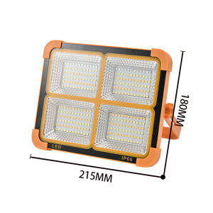 【NANA.1】ไฟสปอร์ตไลท์ กันน้ำ IP66 สว่างมาก ไฟฉายไฟฉายชาร์จไฟ ไฟพกพาอเนกประสง ไฟled โซล่าเซลล์ ชาร์จไฟ USB