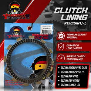 🔥 MURANG Clutch Lining | Compatible for Suzuki Raider R150 Carb/FI GSX-R150 GSX-RS150 & Gixxer 150