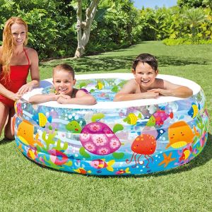 ♥♥♥ BabySPA Sea Aquarium Inflatable Round Pool (Intex) For Baby Kids Toddler