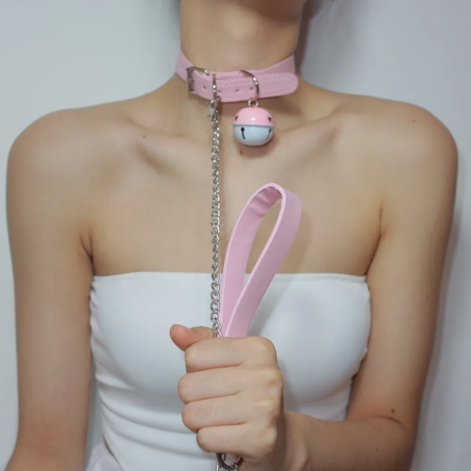 Sexy Toy Harajuku Gothic Choker Leash Chain Punk Leather SM Bondage  Necklace Collar Belt Sex Toys for Couple Lovely Collar | Lazada PH