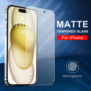 Matte Tempered Glass For iPhone 18 17 Air 17 Pro Max 16 15 Pro Max iPhone 15 Plus 14 13 12 11 XS Pro Max X XR 6 6s 7 8 Plus 12 Mini SE 2020 SE3 2022 Anti Blue Purple Frosted Screen Protector Anti Spy Privacy Guard Film