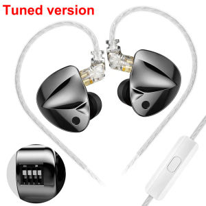 KZ Original D-Fi Earphones HIFI Bass Earbuds Monitor 4-Level Tuning Switch Headphone Sport Stereo Sound Noise Reduction Headset