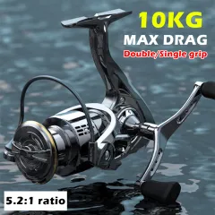 Abu Garcia Ultralight Max Drag Innovative Water Resistance DY1000-7000  Spinning Reel 15KG Max Drag Power Fishing Reel for Bass Pike Fishing