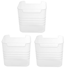 Polocat 3/1Pcs Fridge Storage Box Food Fresh Refrigerator Door Organizer Bins Shelf Basket Fruit Spice Food Container Box Kitchen Case